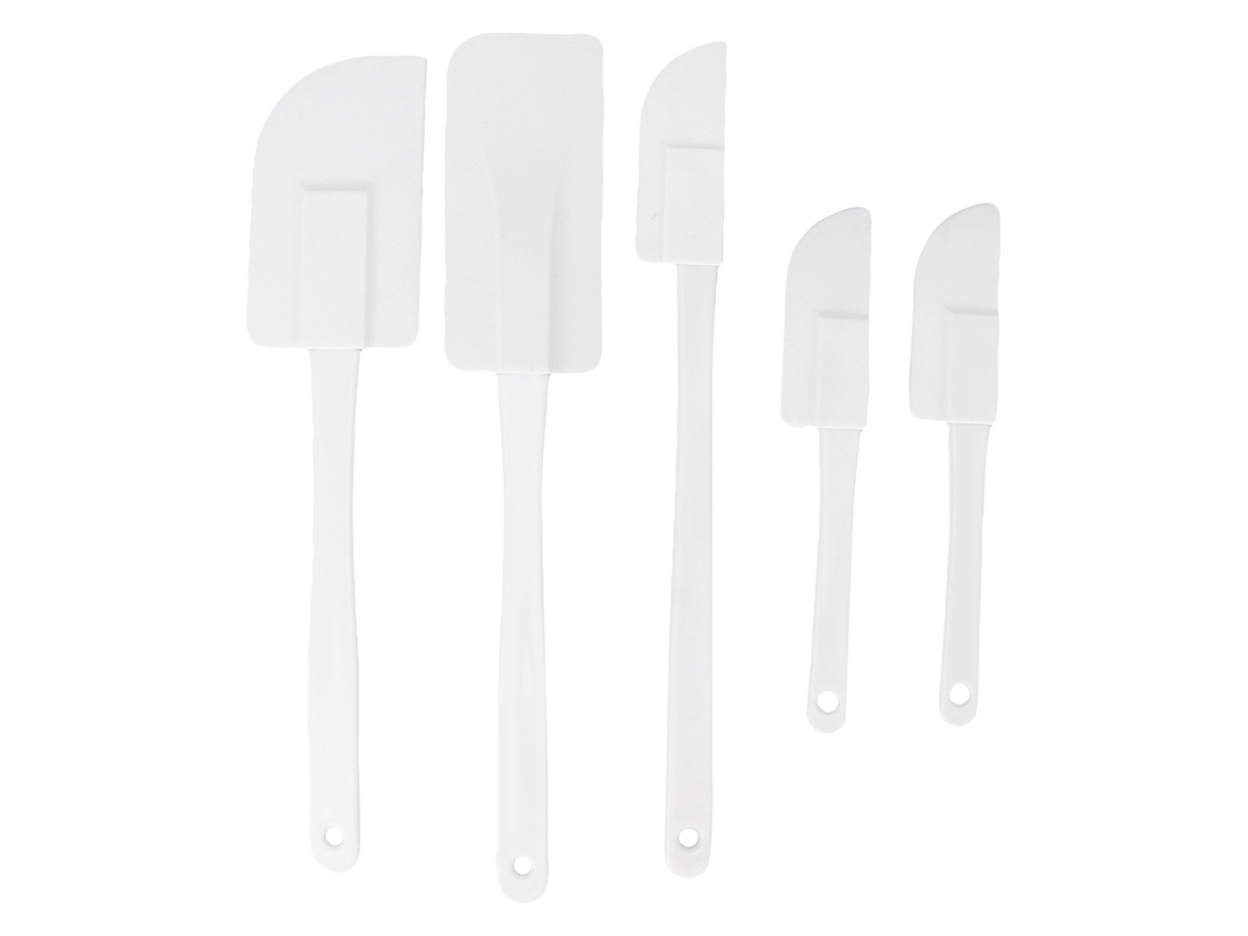5pcs Set De Espátulas De Cera De Silicona Reutilizables Aplicador Multifuncional Palillos Para Depilación En Hogar Y Salón