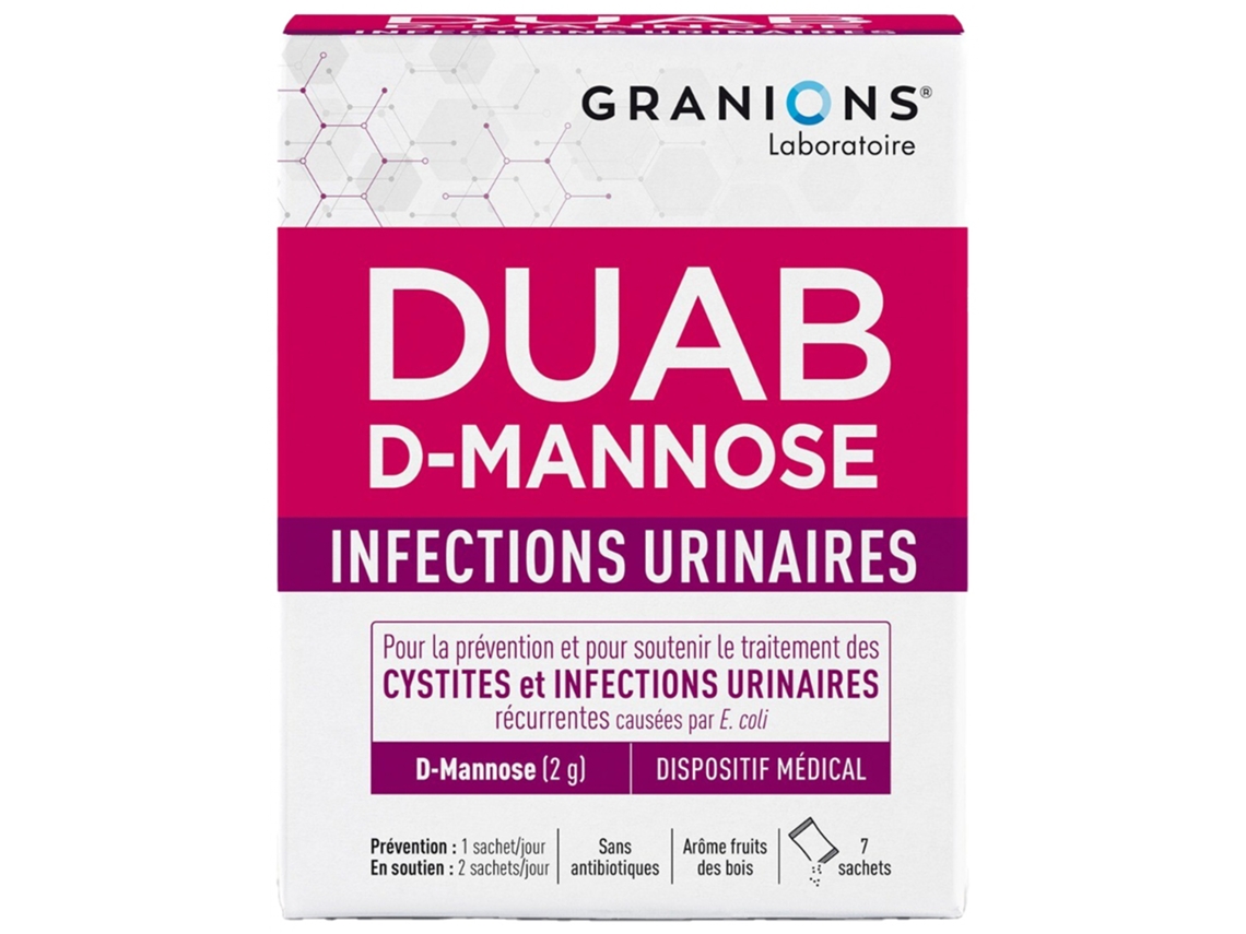 Duab D-Manosa Infecciones Del Tracto Urinario 7 Sobres GRANIONS