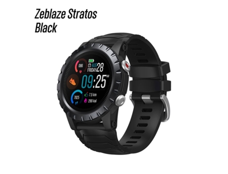 Smartwatch Original Stratos Gps Monitoreo de presión arterial de oxígeno en sangre Negro