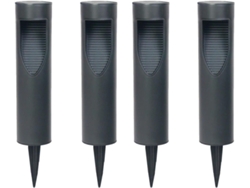 4 Luces Solares Led Impermeables