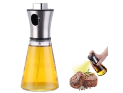 2026da-spray Botella De Aceite De Oliva 200ml Transparente Alimentaria Portátil Para Cocina Saladas