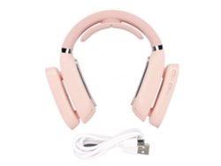 Ventilador De Pescoço Portátil Hanging 2 Em 1 Aquecedor E Resfriador Ar Condicionado Wearable Rosa