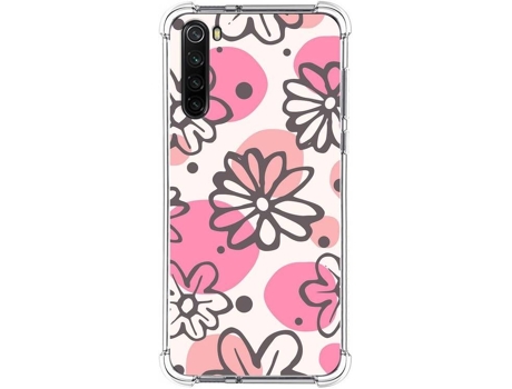 Carcasa Xiaomi Redmi Note 8 (2019/2021) TUMUNDOSMARTPHONE Dibujos Antigolpes Flores 09 Multicolor