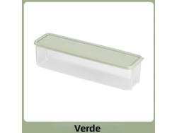 Recipiente de cocina para guardar pasta y cereales con tapa MDUG (verde)