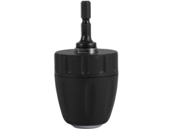 Portabrocas Sin Llave De 3/8 De Pulgada, 24 Unf, 0,8-10 Mm Con Adaptador Hexagonal De 1/4 De Pulgada Para Taladro De Impacto