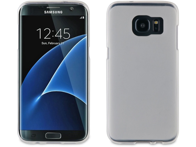 Funda Samsung Galaxy S7 Edge MUVIT Crystal Soft Transparente