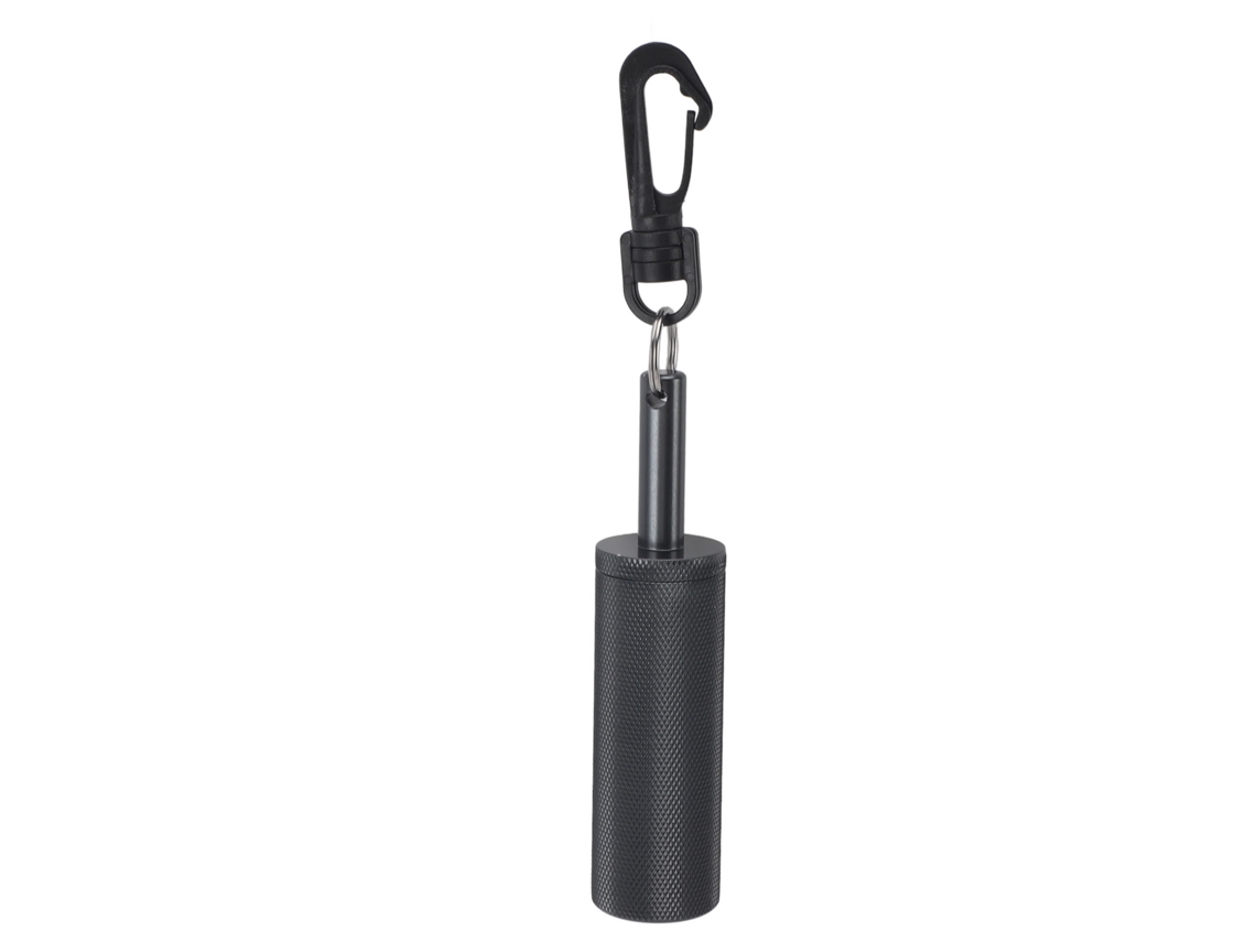Omni-campana De Señal Para Buceo Stick Hacedor De Ruido Sonido Claro Aluminio Aleación Con Clip Negro Submarino