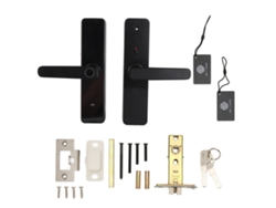 Cerradura de puerta de entrada sin llave, cilindro de cerradura simple, tarjeta IC, huella dactilar, contraseña, llave mecánica, aplicación móvil, desbloqueo de cerradura