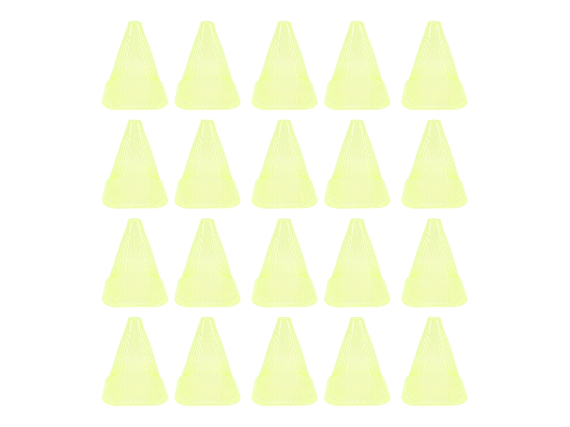 20 cubiertas de plástico transparente reutilizables para campanas de jardín
