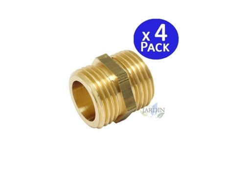 Machon Laton 2 Accesorio de Laton Roscado Pack 4 SUINGA