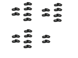 40pcs Tire Skin For Irobot Roomba Wheels Series 500, 600, 700, 800 And 900 Anti-slip, Great Adhesion And Easy Assembly.