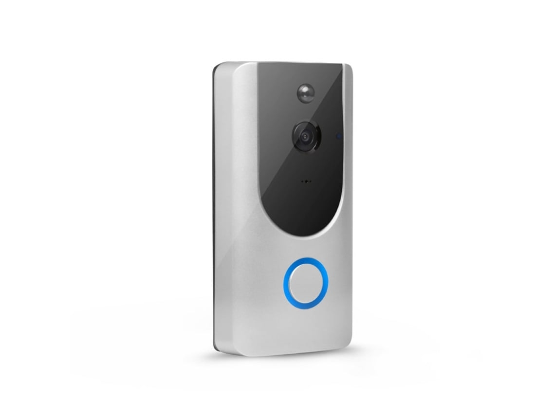 Videoportero Inalámbrico Con Wi-fi, Timbre Inteligente Con Cámara Hd De 1080p. Brilvibera_ozo