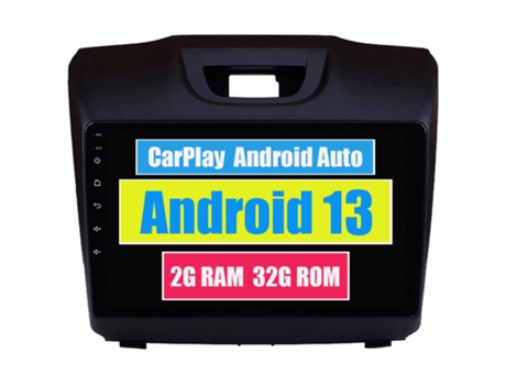 Autoradio Multimedia ROVERONE para Chevrolet S10 Isuzu DMAX 2013 2014 2015 CarPlay Android Coche Radio Bluetooth Navegación