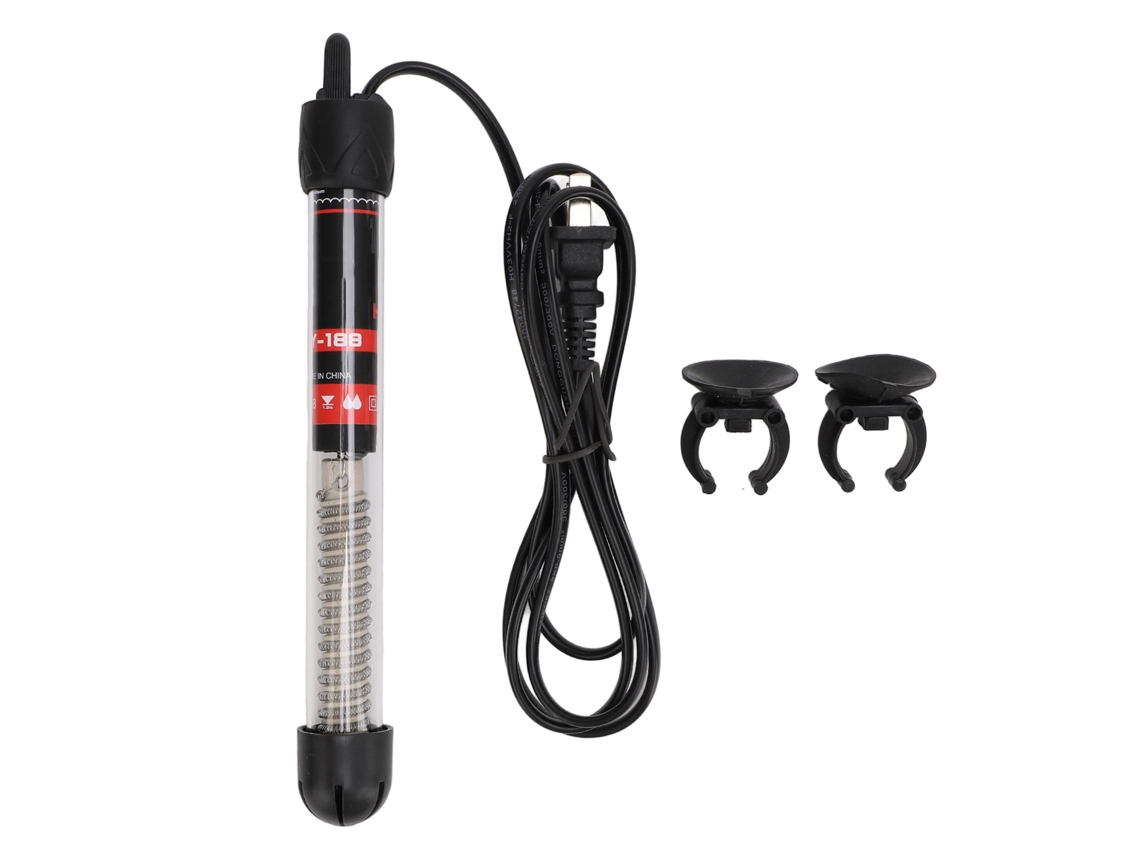 Calentador Sumergible Para Acuarios Con Termostato Automático, De Vidrio, Para Peceras De Agua Dulce Y Salada.