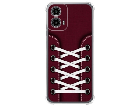 Funda Diseño Zapatillas para Motorola Moto G34 5G TUMUNDOSMARTPHONE Silicona Multicolor