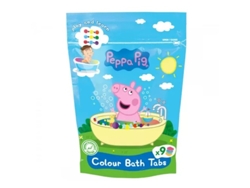 Comprimidos de colores divertidos para la hora del baño, 144 g Peppa Pig