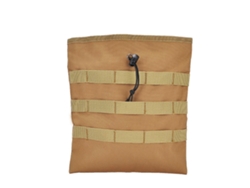Riñonera táctica para actividades al aire libre como acampada, caza, escalada y herramientas militares. Color: Arena.