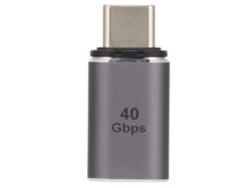 Adaptador Magnético Usb C Con Transmisión De 40gbps Y Diseño Reversible