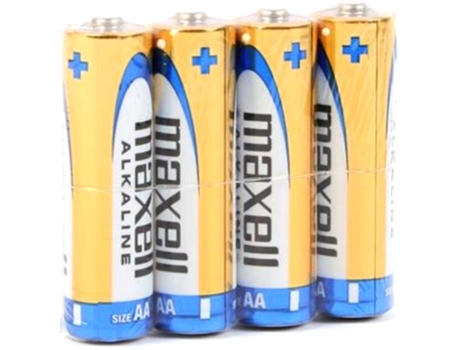 Pack 4 Pilas Alcalinas 1.5V LR06 AA - MAXELL