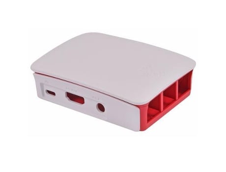 Caja blanca roja para Raspberry Pi 3