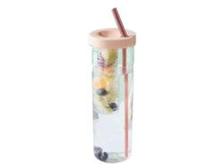 Botella De Agua Con Infusor De Frutas 700ml Para Gimnasio Deportivo Removible Rosewell