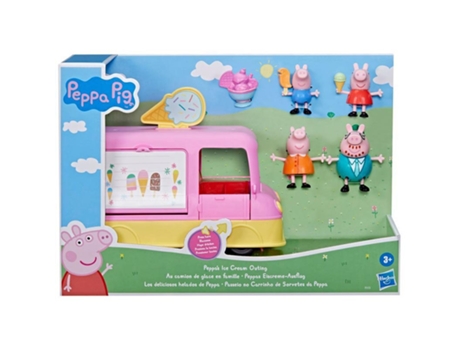 Casa de Muñecas HASBRO Peppa Pig Los Deliciciosos helados (Edad Mínima Recomendada: 3 años)