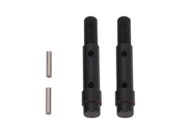 2 Piezas De Eje Delantero Corto De Aleación Ligera Y Resistente A Impactos Para Coche Rc A Escala 1/10 Vp F10