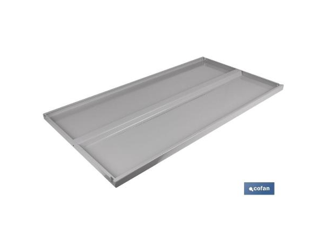 Bandeja con refuerzo estanteria 690x500mm   caja 4 unid.