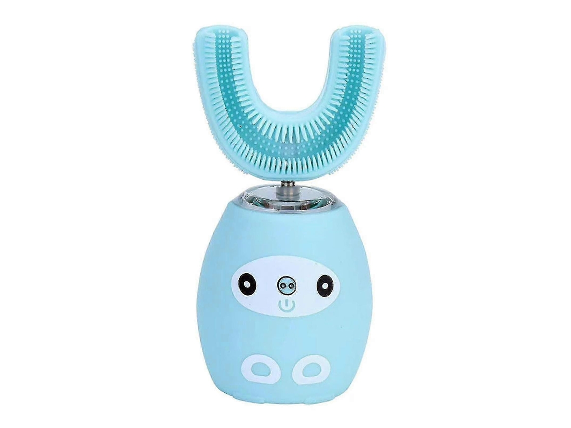 Escova De Dentes Elétrica Infantil Em Formato De U, Recarregável E Portátil, Para Meninos E Meninas (2025)