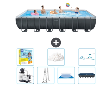 Piscina Tubular INTEX 26364GN-CB52 (31805 L - 366x132cm)