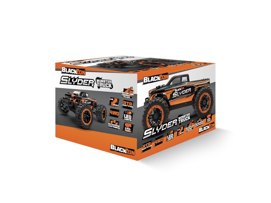 Slyder Mt 1/16 4Wd Electric Monster Truck Orange 540099