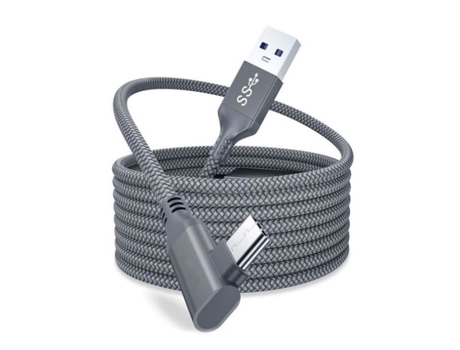 Cable de enlace HURRISE Vr Quest 2 Transferencia de datos de alta velocidad de 16 pies Carga rápida