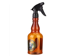 650ml Botella De Pulverización Reutilizable Vintage Para Barbería Y Peluquería Herramienta Capilar (marrón)