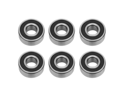 6 Peças De Rolamento De Bola Autoajustável 3305-2rs Para Bicicletas, Mecânica, Torneiras E Eixos Suaves