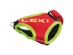 Bastón LEKI ALPINO Correias De Poste Shark Frame Vermelho M-L -XL