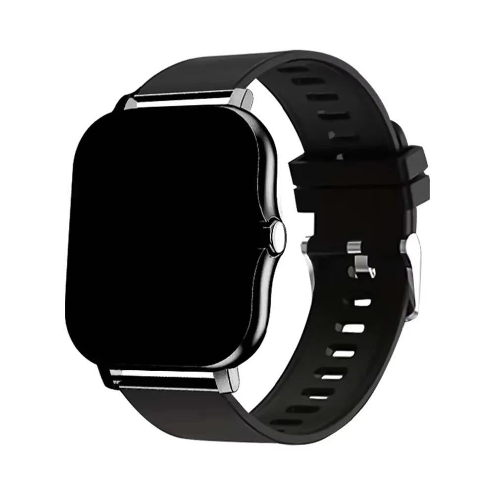 Reloj Deportivo Digital Negro Con Pantalla Táctil Completa, Bluetooth Y Llamadas.