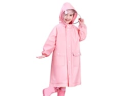 Chubasquero Para Niños Sakura Pink, Bonito, Impermeable, Ligero, Duradero, Para Niños, Con Ranura Para Mochila, Para Niñas, Xl