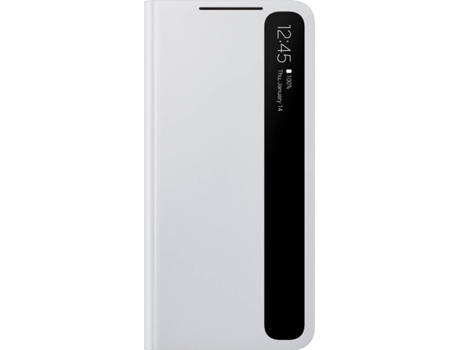Funda SAMSUNG Galaxy S21 Clear View Cover Gris