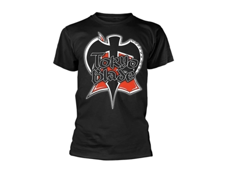 Camiseta ROCKINSTONE con el logo de Tokyo Blade (XL)
