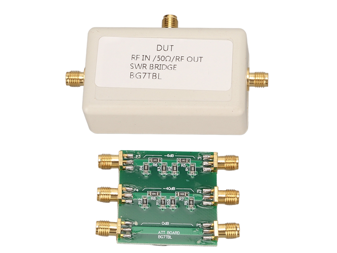 Puente De Roe De Alta Potencia De 1-500 Mhz Con 3 Puertos Para Medición De Antena Y Circuito Adaptador De Rf.