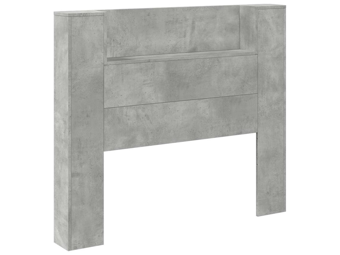 Cabecero Gris 120x16,5x103,5 cm Madera Procesada MAISON EXCLUSIVE
