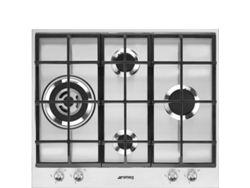 Placa de Gas SMEG PX164L (Gas - 62 cm - Inox)