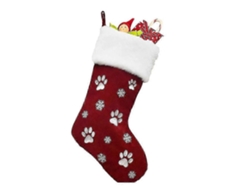Adornos navideños de cuadros de búfalo para medias, puños de peluche y decoraciones para fiestas navideñas de Hengjian.