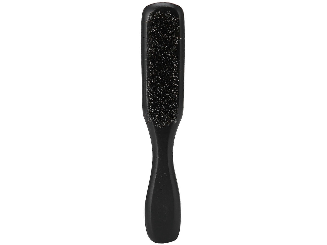 Cepillo de barba negro para hombre con mango de madera y peines de cerdas Tienda Jinyubo