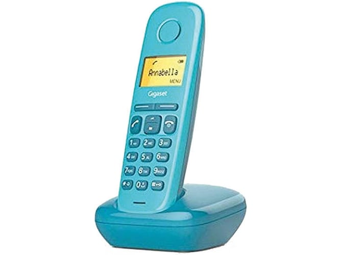 Teléfono fijo Sin Cable GIGASET A170 azul