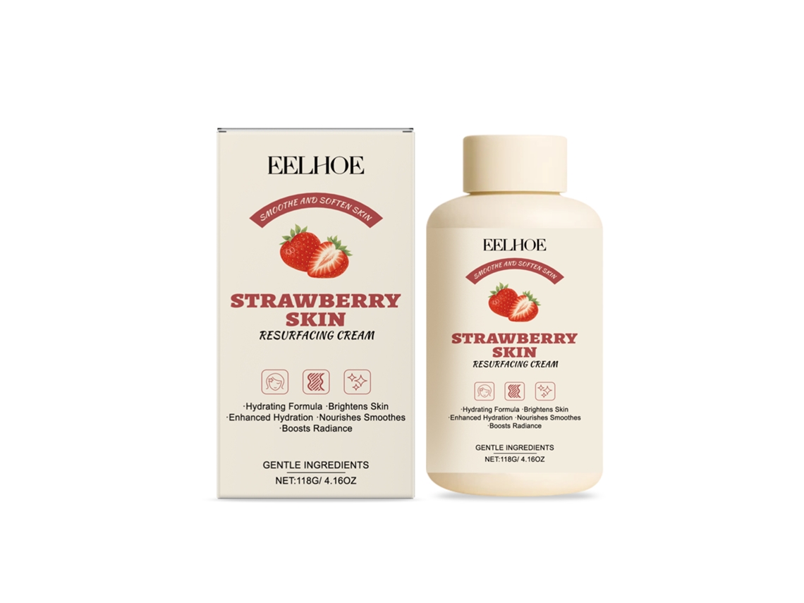 Crema revitalizante de fresa