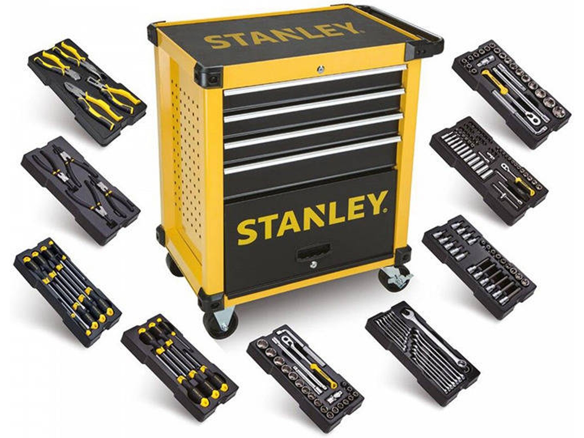 Coche STANLEY Metálico Cajones 144 Herramientas 80442