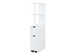 Estantería Fadeskimma Con Cajones Aglomerado 113x19x45cm Blanco [EN.CASA]