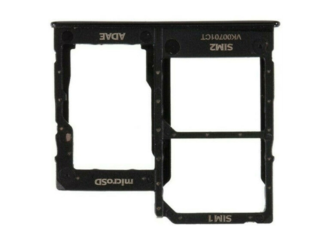Bandeja Sim Para Samsung Galaxy A41 Adaptador Tarjeta Micro Sd Repuesto Negro