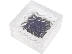 Lámpara Solar De Jardín Con Forma De Cubo De Hielo, Luz Decorativa Solar Para Patio O Jardín.